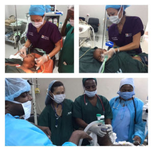 Great anesthesia care, collaboration, and teaching of hospital staff